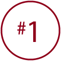 number 1 icon